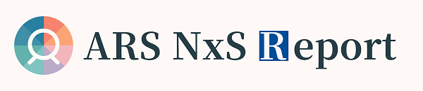 ARS NxS Report 横長型ロゴ画像